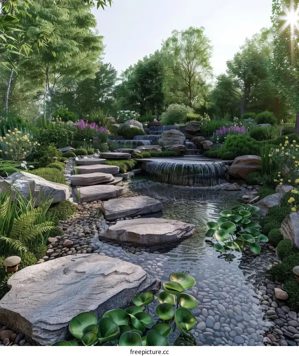 Garden Landscape Design Renderings