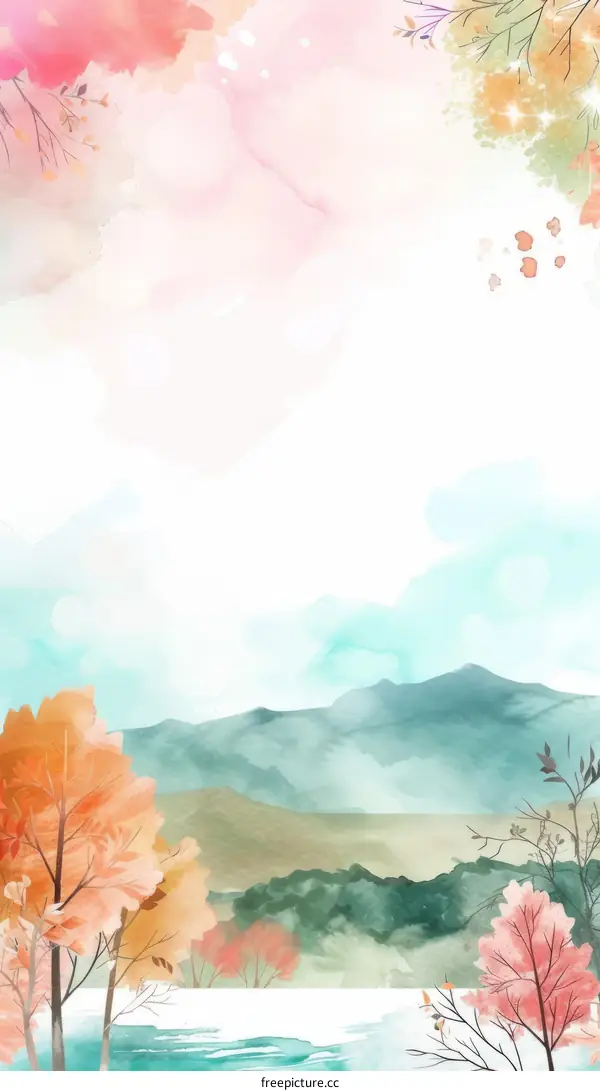 An illustration of autumn