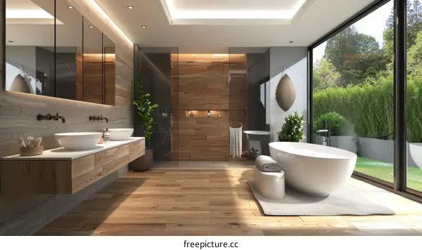 Modern Luxury Bathroom Interior Design