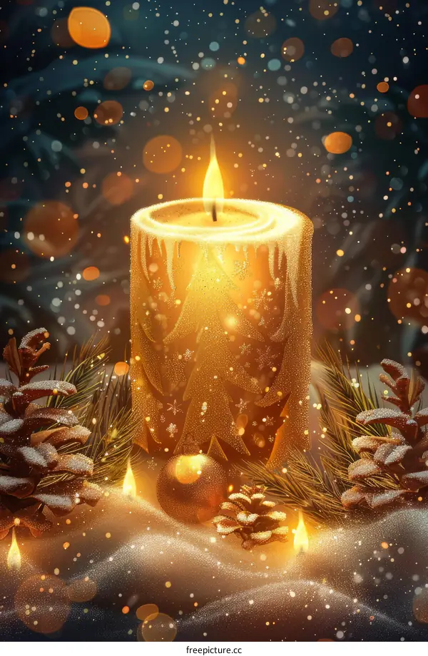 Christmas Candle