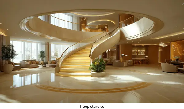 Luxury Hotel Lobby Interior Design