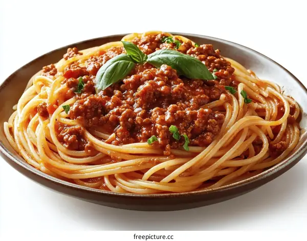 Delicious Spaghetti with Meat Sauce