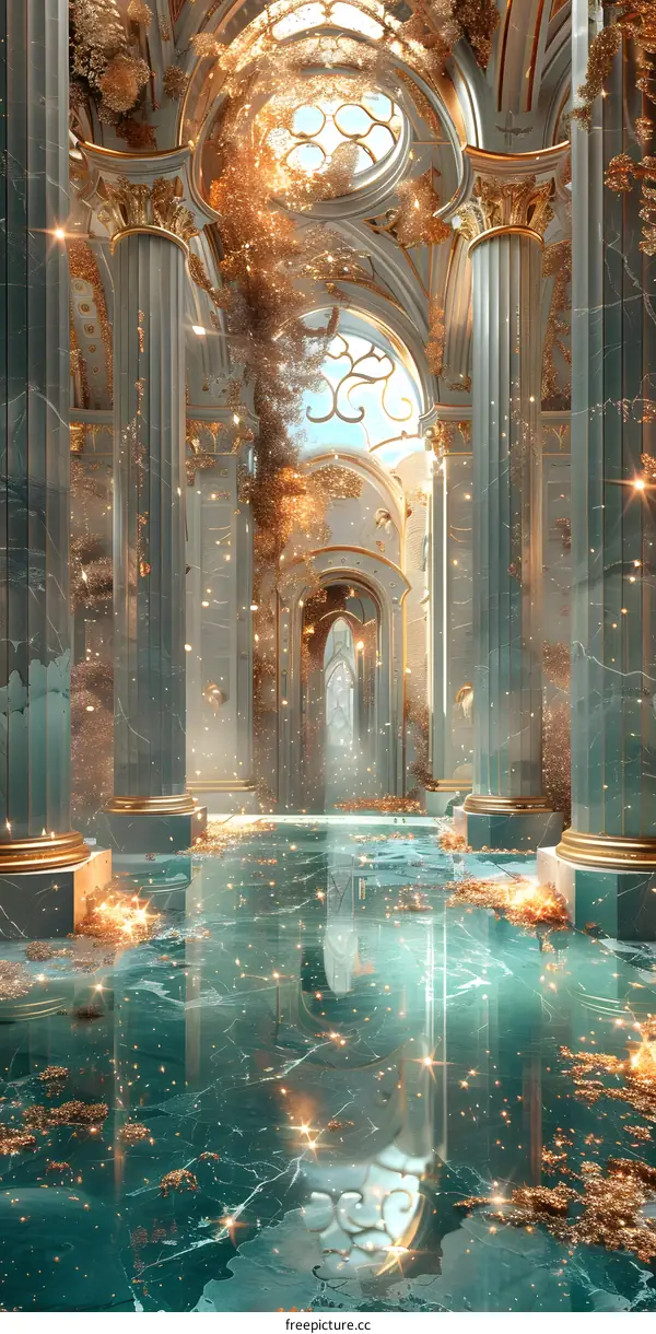 Golden Palace: Majestic Architectural Marvel