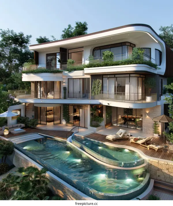 Modern Luxury Villa with Infinity Pool