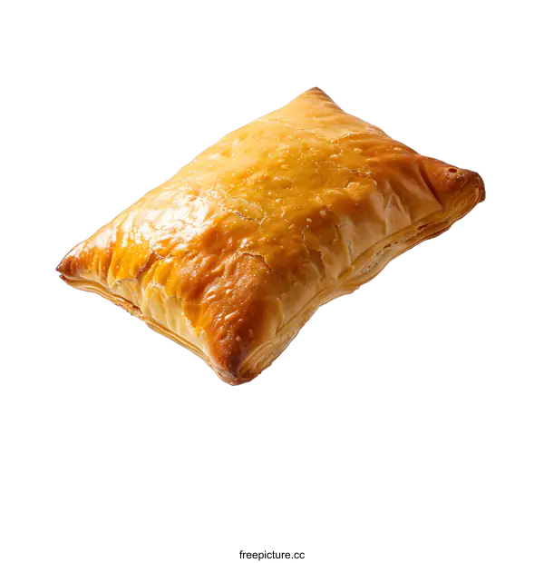 [Transparent Background PNG]A square puff pastry