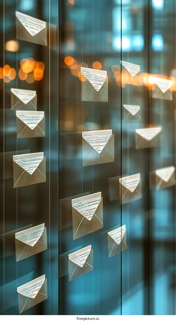 Communication Through Time and Space Display of Envelopes