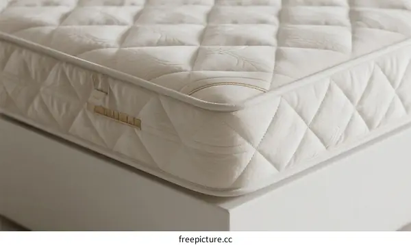 Comfortable Quilted Mattress with Orthopedic Support for Better Sleep
