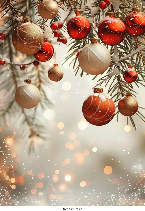 Festive Christmas Decor: Ornaments, Lights, & More