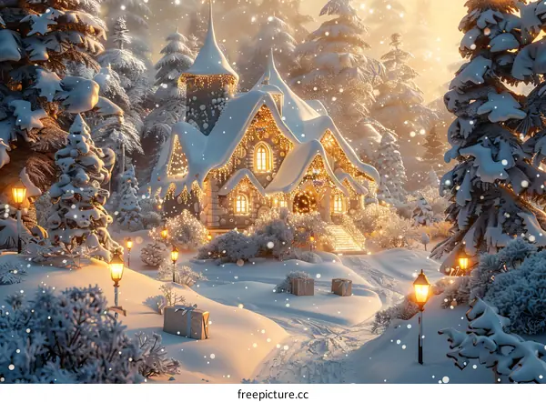 Winter Wonderland Cabin: Cozy & Magical