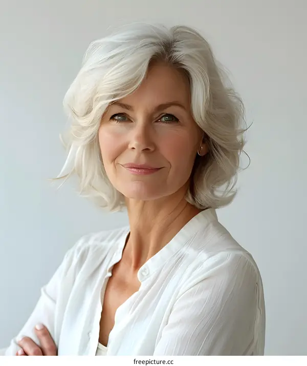 Portrait of a Confident Senior Woman