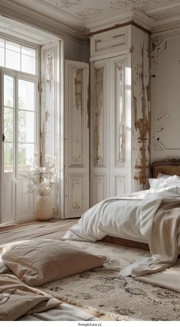 Vintage Elegant Bedroom Interior Design
