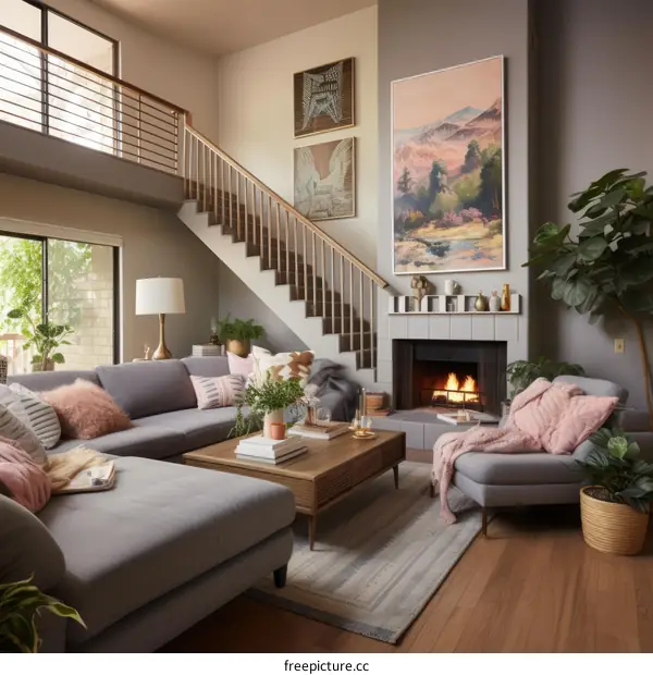 Cozy Living Room Interior