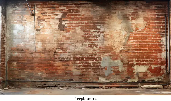 Old brick wall texture background