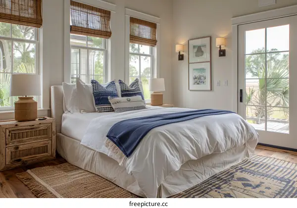 coastal home bedroom interior design