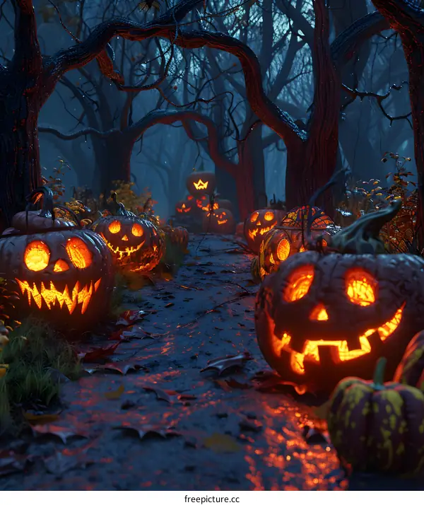 Halloween Jack-o-lanterns