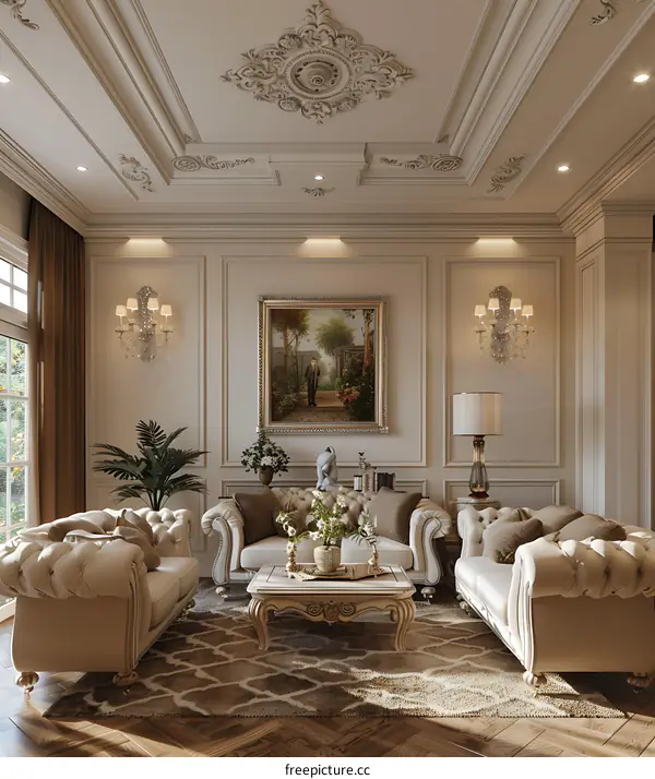 European-style living room