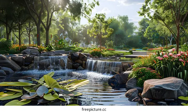 Landscape Design的效果图