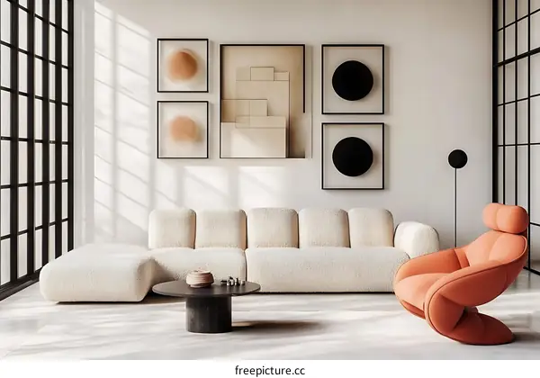 Modern Minimalist Living Room Design