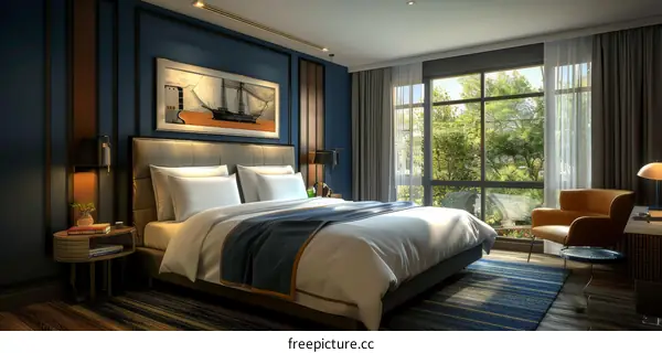 Modern Elegant Bedroom Interior Design