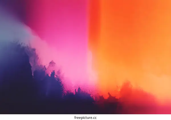 Abstract vibrant color gradient background