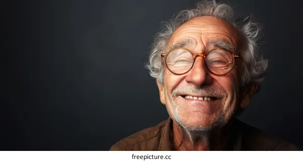 Happy Senior Man Portrait