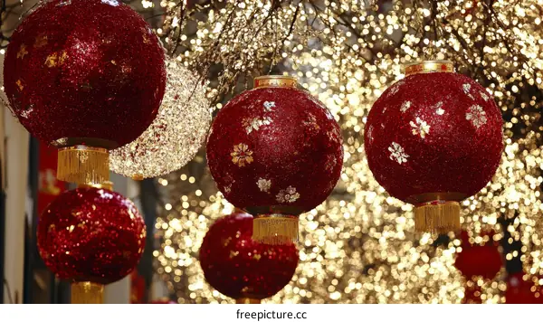 Chinese New Year Decorative Lanterns