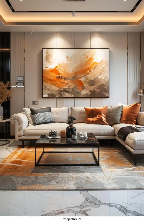 Modern Chic Living Room Interior Design Ideas