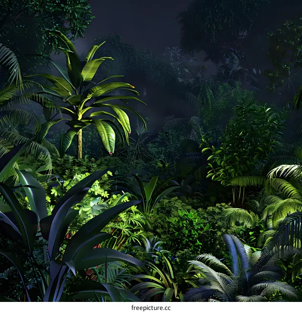 Tropical Rainforest Night