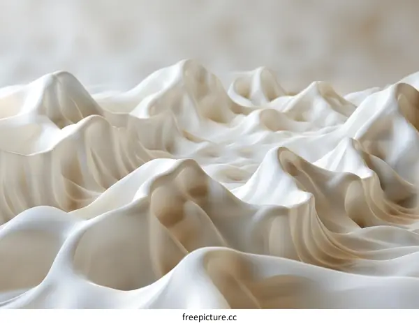 Abstract Minimalist Waves Background