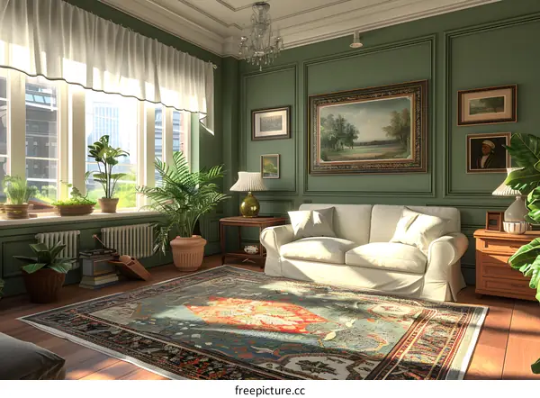 elegant sitting room interior design