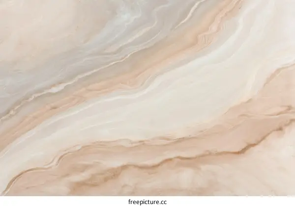 Abstract Beige Marble Texture Background Design