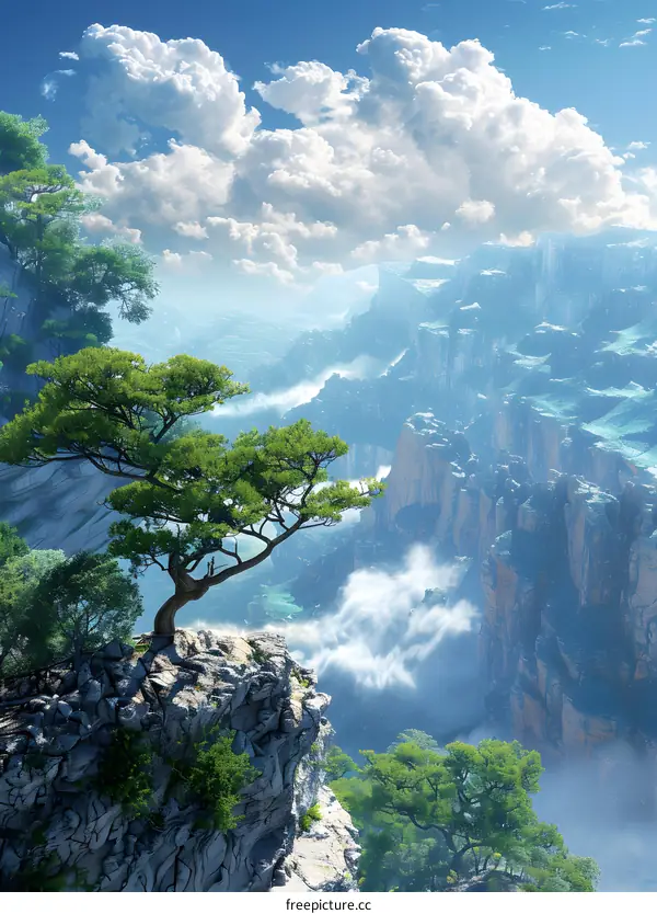 The Tree on the Cliff