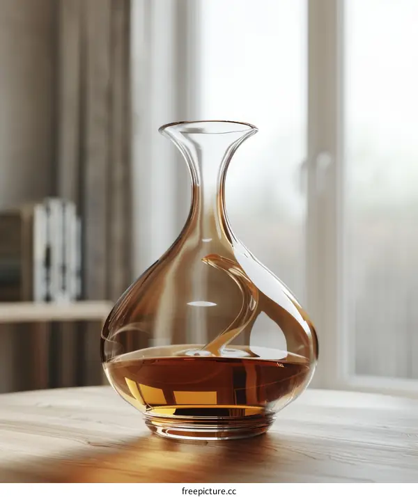 Modern Glass Decanter