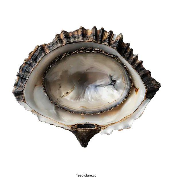 [Transparent Background PNG]Seashell Agate Slice Decoration