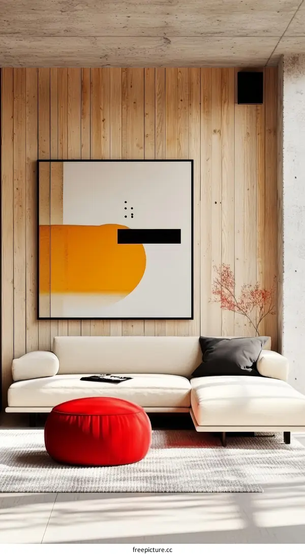 Modern Minimalist Living Room Interior Design