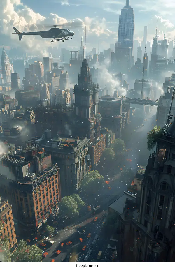 The Helicopter in the Ruins of Doomsday