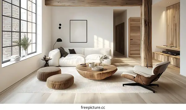 Modern Minimalist Living Room Interior Design