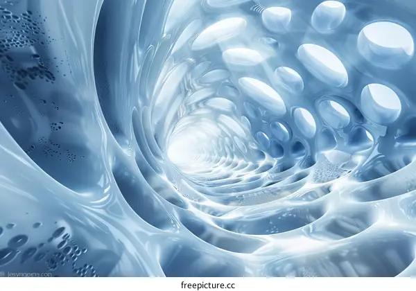 Futuristic Organic Tunnel