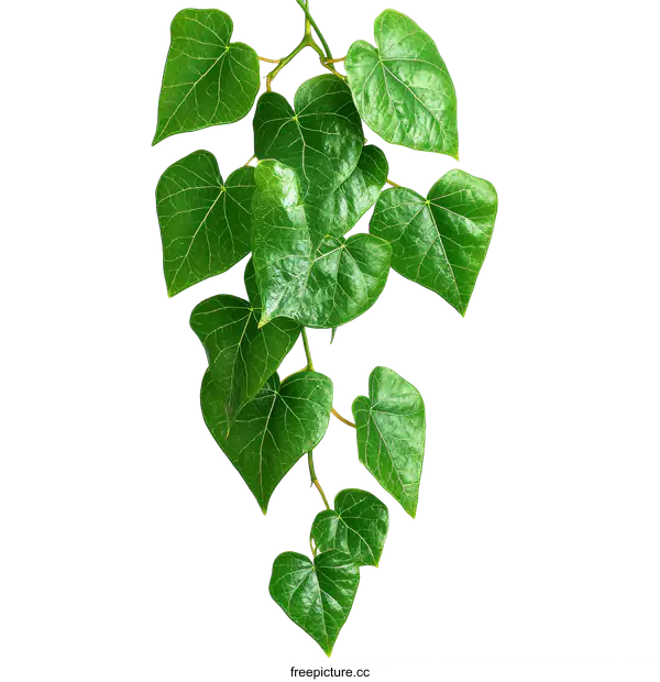 [Transparent Background PNG]Fresh Green Leaves Border Design