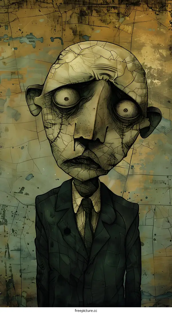 Portrait of a Melancholy Man