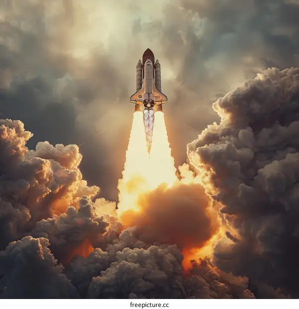 Space Shuttle Atlantis Launch