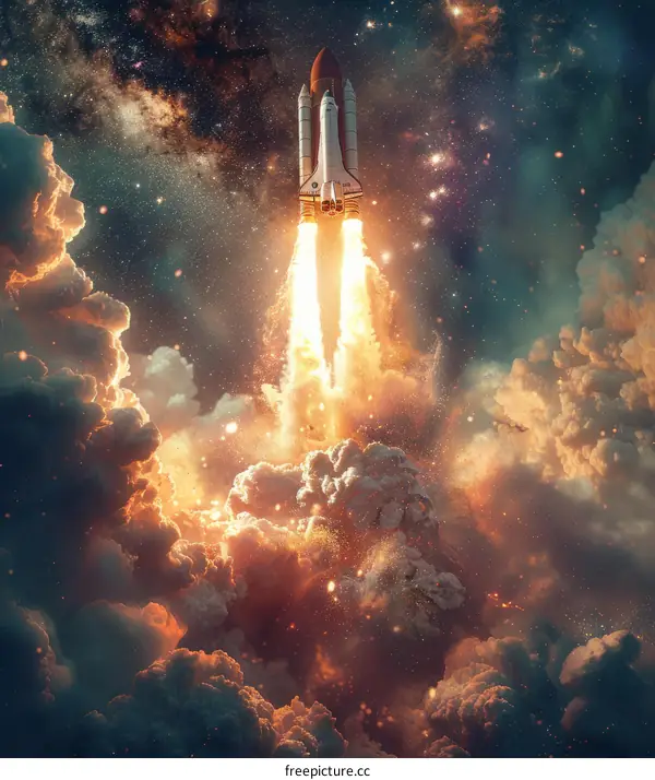 Space Shuttle Atlantis: Launch into the Unknown