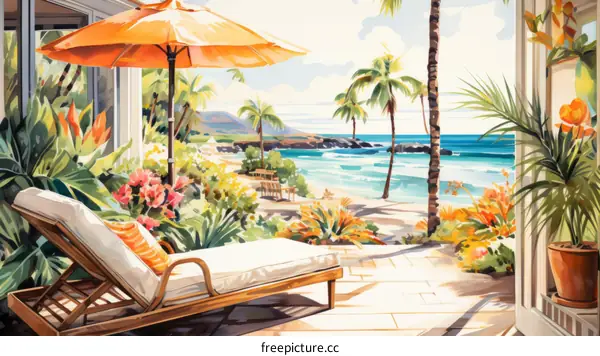 Beachfront villa with private pool and stunning ocean views