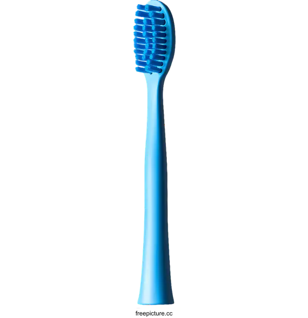 [Transparent Background PNG]Modern Blue Toothbrush Design