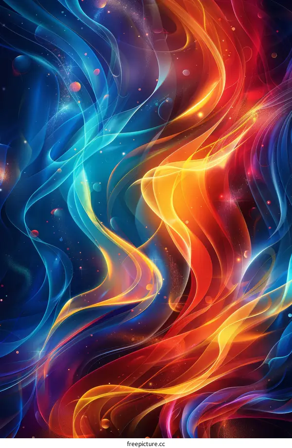 Fire and Ice Collide