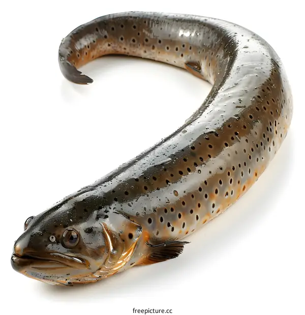 Freshwater Fish Isolated on White Background