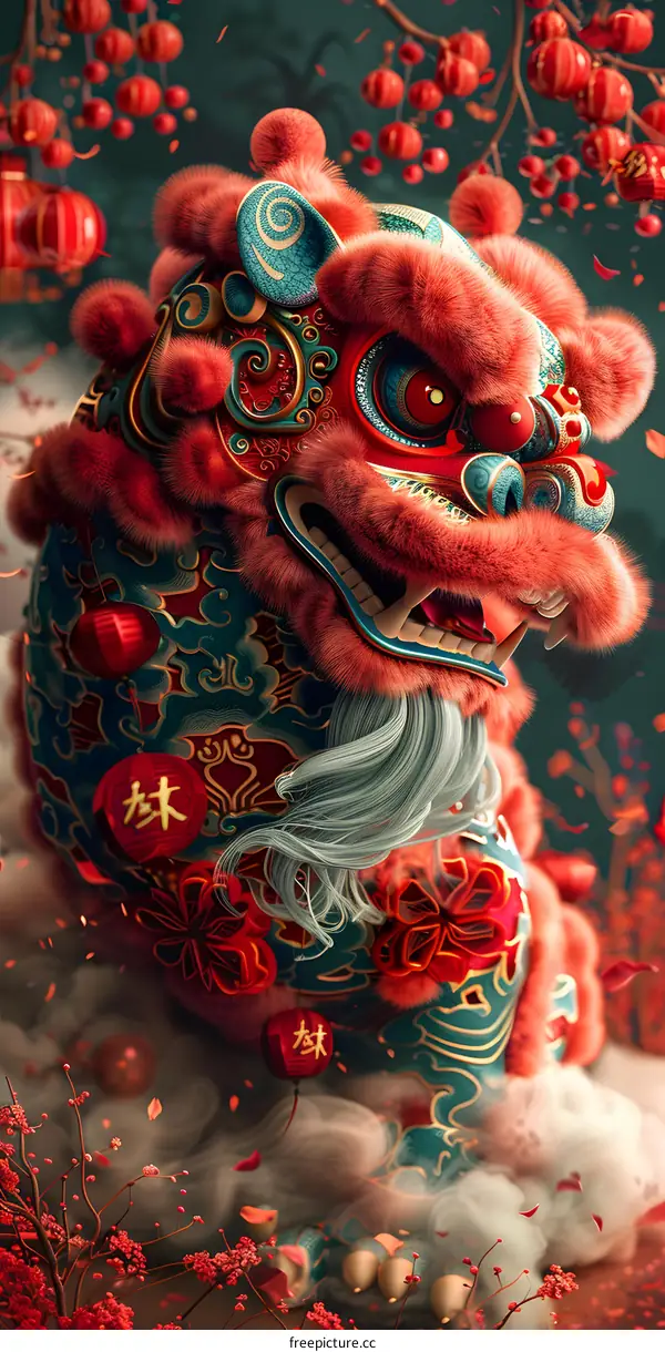 Lion dance to celebrate Lantern Festival