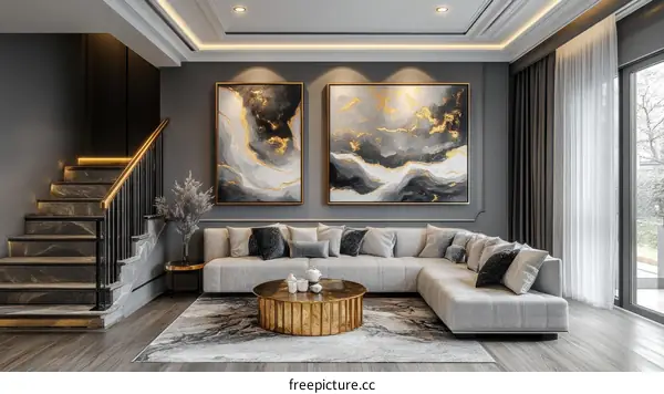 Modern Luxury Living Room Interior Design