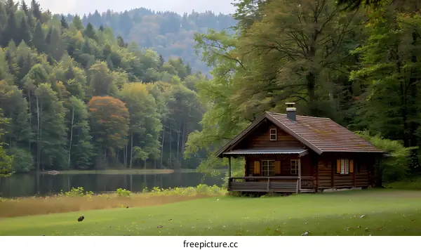 Secluded Cabin by the Lake