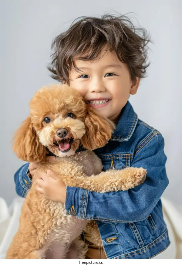A boy and his best friend